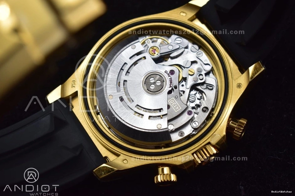 Best 116518 SA Oysterflex Reliable 764 Strap Dial Daytona on BTF 1:1 Rubber Edition Lume YG 0131